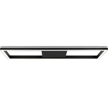 LED stropné svietidlo Brilliant Icarus 38 W 2660 lm 2700-6200 K čierne s diaľkovým ovládaním