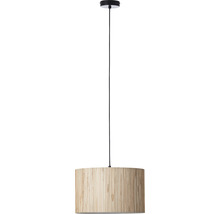 Luster Brilliant Wimea E27 60 W čierno/prírodný