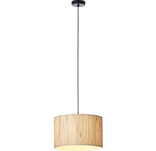 Luster Brilliant Wimea E27 60 W čierno/prírodný