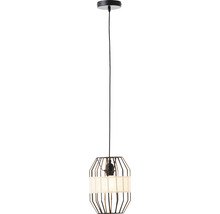 Luster Brilliant Slope E27 40 W čierny/prírodný