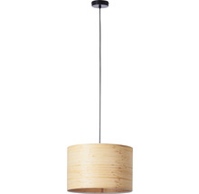 Luster Brilliant Romm E27 60 W čierno/prírodný