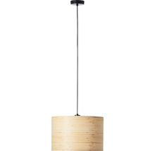 Luster Brilliant Romm E27 60 W čierno/prírodný