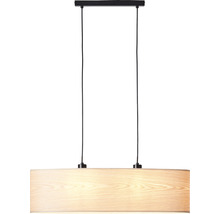 Luster Brilliant Romm 2xE27 60 W čierno/hnedý