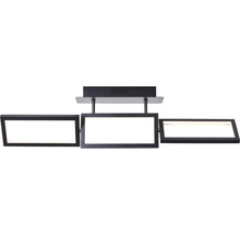 LED stropne svietidlo Brilliant Ranut 28 W 2000 lm 3000 K čierne stmievateľné