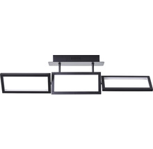 LED stropne svietidlo Brilliant Ranut 28 W 2000 lm 3000 K čierne stmievateľné