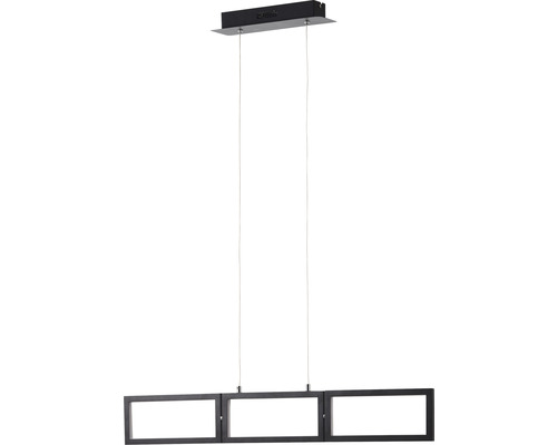 Závesné svietidlo s tromi obdĺžnikovými prvkami