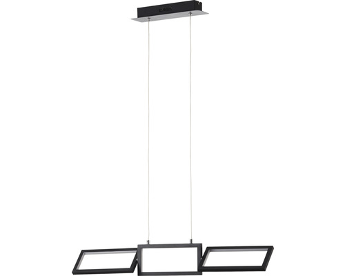 Závesné svietidlo s tromi obdĺžnikovými rámami