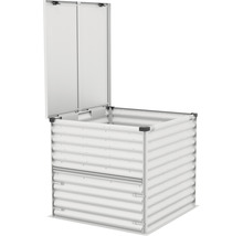 Kompostér Vitavia Tami 99x99x87 cm plechový strieborný