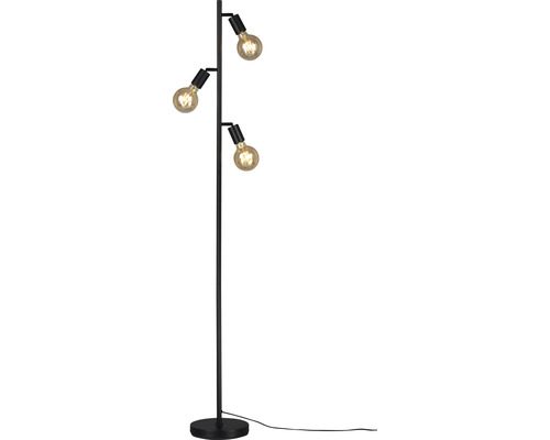 Stojacia lampa s tromi svetlami