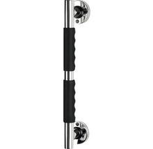 Madlo RIDDER Ken 45 cm chróm/čierna A262410
