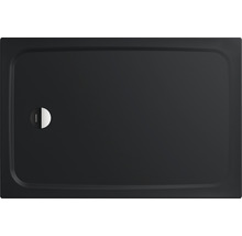 Obdĺžniková sprchová vanička zo smaltovanej ocele s odtokovou armatúrou