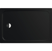 Obdĺžniková sprchová vanička z oceľového smaltu s odtokovou armatúrou