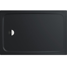 Obdĺžniková sprchová vanička zo smaltovanej ocele s odtokovou armatúrou