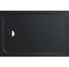 Obdĺžniková sprchová vanička z oceľového smaltu s odtokovou armatúrou