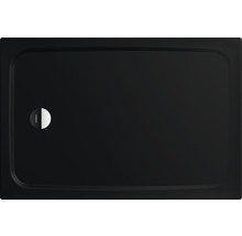 Obdĺžniková sprchová vanička zo smaltovanej ocele s odtokovou súpravou