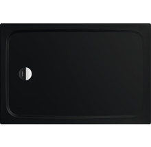 Obdĺžniková sprchová vanička zo smaltovanej ocele s odtokovou armatúrou