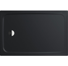 Obdĺžniková sprchová vanička zo smaltovanej ocele s odtokovou armatúrou