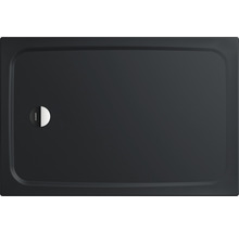 Obdĺžniková sprchová vanička zo smaltovanej ocele s odtokovou súpravou