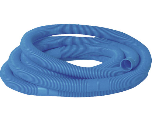 Modrá bazénová hadica, flexibilná a rebrovaná
