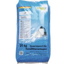 Vrece kremičitého piesku pre pieskové filtračné systémy, 25 kilogramov, zrnitosť 0,4 až 0,8 milimetra