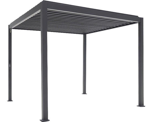 Voľne stojaca pergola z hliníka s lamelovou strechou