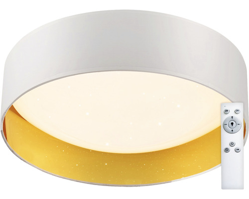 LED stropné svietidlo Top Light Ivona 40B RC 24 W 2400 lm 3000-6500 K bielo/zlaté s diaľkovým ovládaním Biele LED stropné svietidlo s diaľkovým ovládaním