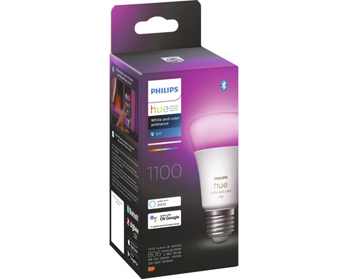 Žiarovka Philips Hue, biele a farebné prostredie, pätica E27