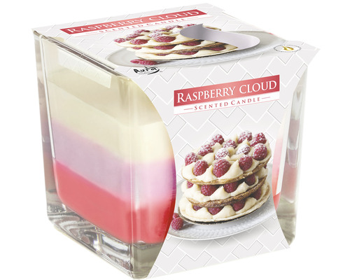 Vonná sviečka malinový oblak v skle