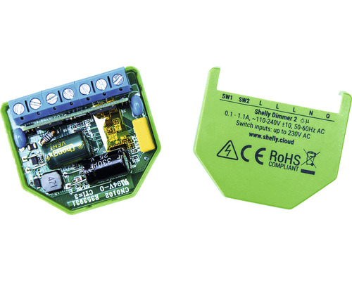 Shelly Dimmer 2 na ovládanie elektrických zariadení