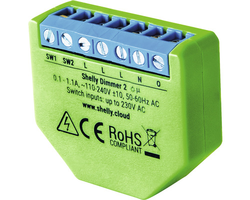 Stmievač Shelly Dimmer 2 na ovládanie svetla