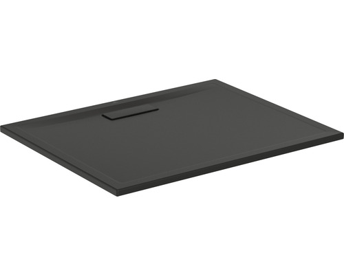 Sprchová vanička Ideal Standard Ultra Flat New 1000x800x25 mm čierna matná T4468V3 Obdĺžniková sprchová vanička z liateho minerálu