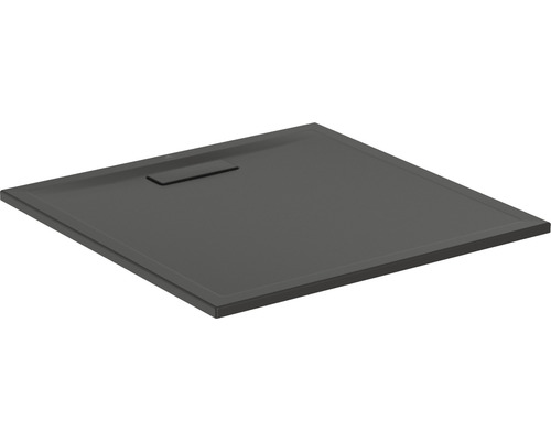 Sprchová vanička Ideal Standard Ultra Flat New 900x900x25 mm čierna matná T4467V3 Štvorcová sprchová vanička z kamennej živice