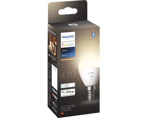 Žiarovka Philips Hue White E14 v krabici