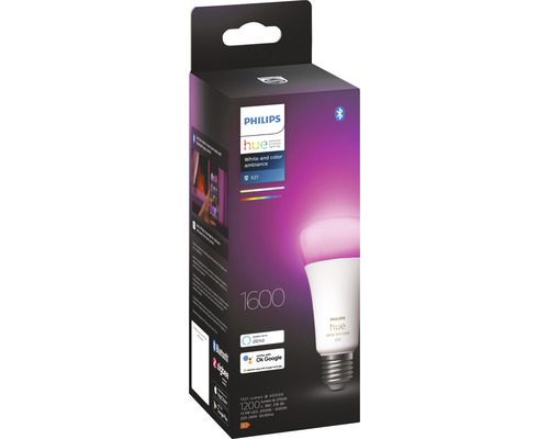 Philips Hue White and Color Ambiance E27 jednotlivé balenie
