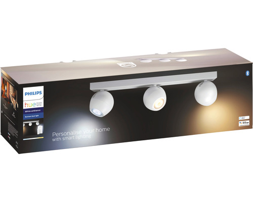 Balenie stropného svietidla Philips Hue White Ambiance Buckram Spot Light