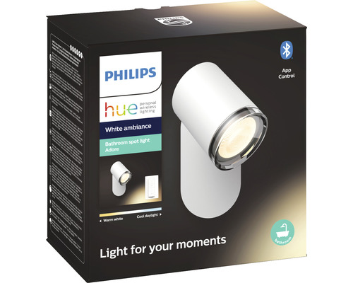 Balenie kúpeľňového bodového svetla Philips Hue Adore
