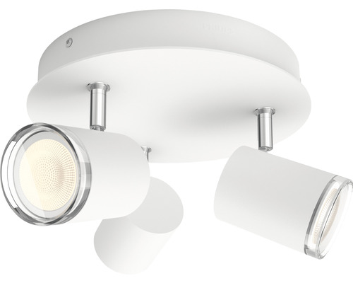 Stropné svietidlo s tromi reflektormi