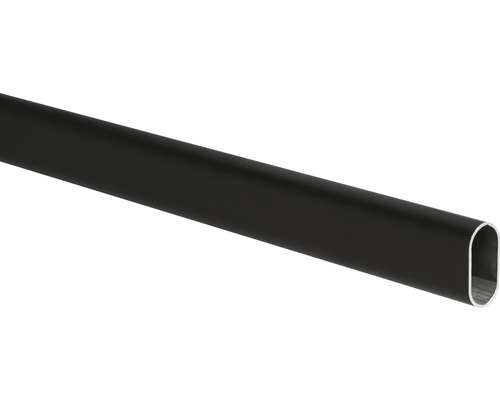 Šatníková tyč 30x15x1500 mm čierna