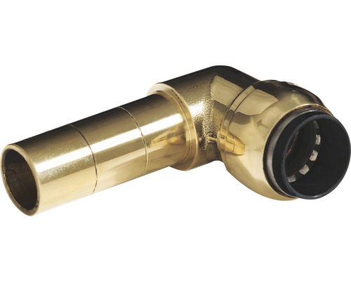 Mosadzný uholník pre sanitárne aplikácie