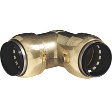 Mosadzné koleno pre sanitárne inštalácie