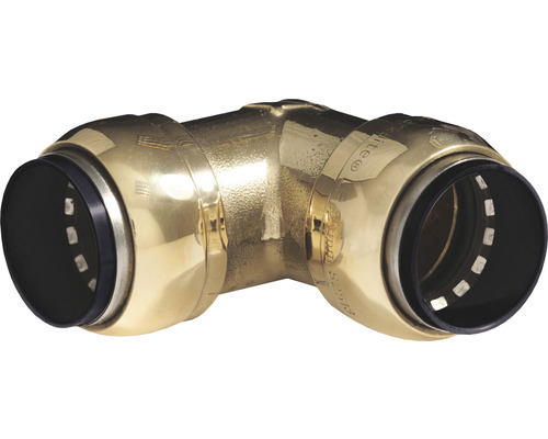 Mosadzné koleno pre sanitárne inštalácie