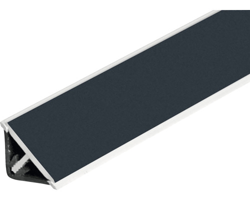 Lišta k pracovnej doske Polyform tesniaca 4000 x 15 mm antracit Rohový profil na ochranu hrán z plastu
