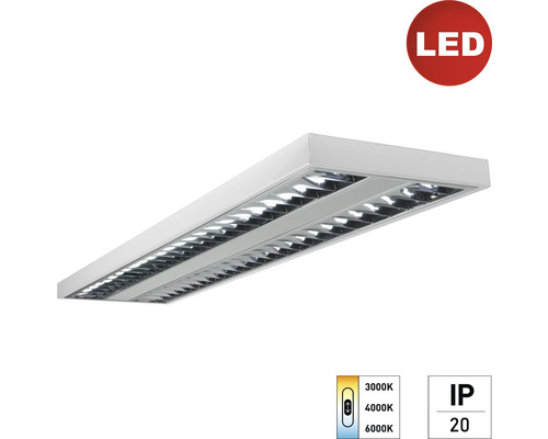 LED stropné svietidlo E2 42W 5300lm 3000-6000K biele/sivé