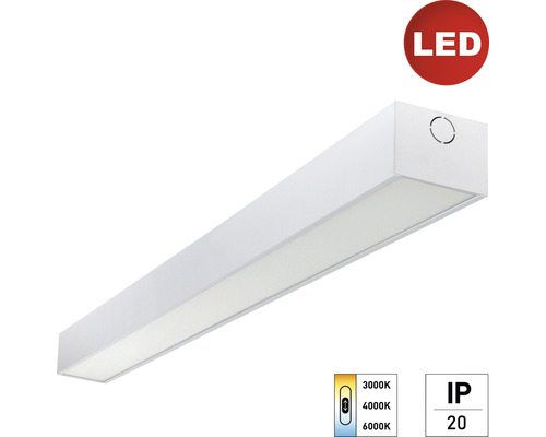 LED stropné svietidlo E2 50W 5650lm 3000-6000K biele/sivé