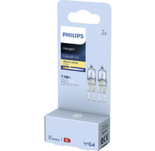 Halogénová žiarovka Philips G4 / 7,1 W 85 lm 2750 K (12V) 2 ks-thumb-2
