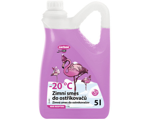 Zimná kvapalina do ostrekovačov PINK LADY -20 ° C, 5l