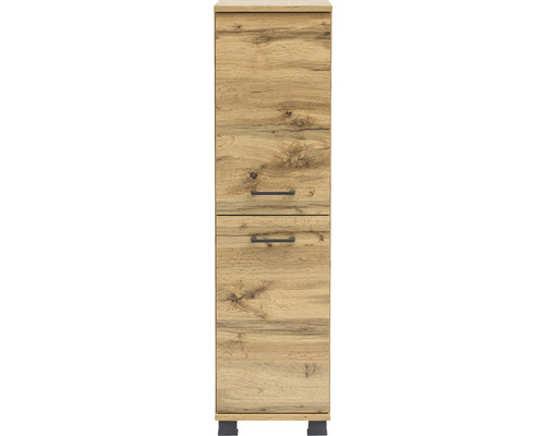 Vysoká skrinka s dvomi zásuvkami do kúpeľne