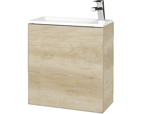 Kúpeľňová skrinka s umývadlom Dřevojas Variante 49x52 cm Nebraska umývadlo Zoom 327781-0