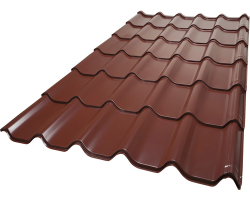 Profilovaná strešná krytina plechová PRECIT oxidovaná červená 1,81x1,17 m Profilovaná strešná krytina plechová PRECIT oxidovaná červená 1,81x1,17 m