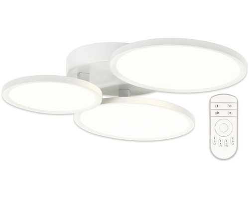 LED stropné svietidlo Top Light Merkúr B RC 50W 5000lm 3000-6500K biele s diaľkovým ovládaním